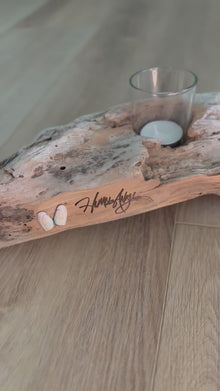  Driftwood Candle with shell